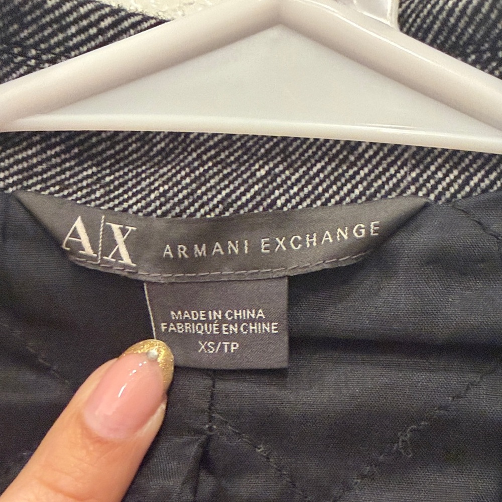 Armani Exchange Charcoal Blazer - Picture 2 of 6